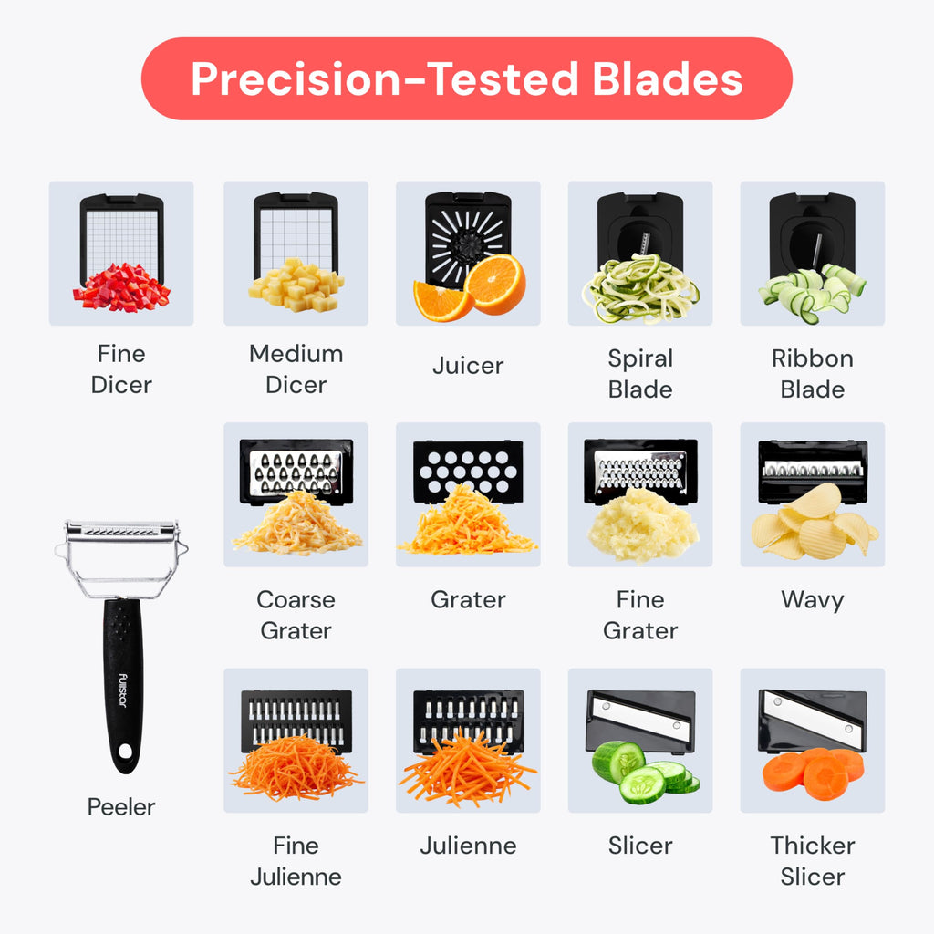 Fullstar Pro Original Vegetable Chopper & Mandoline Slicer Kitchen Gadget