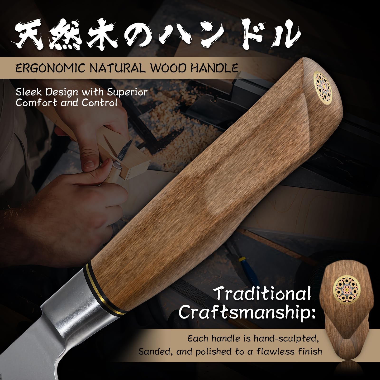 Purple Dragon Kitchen Utility Knife 5.1 Inch Kitchen Fruit Paring Knife