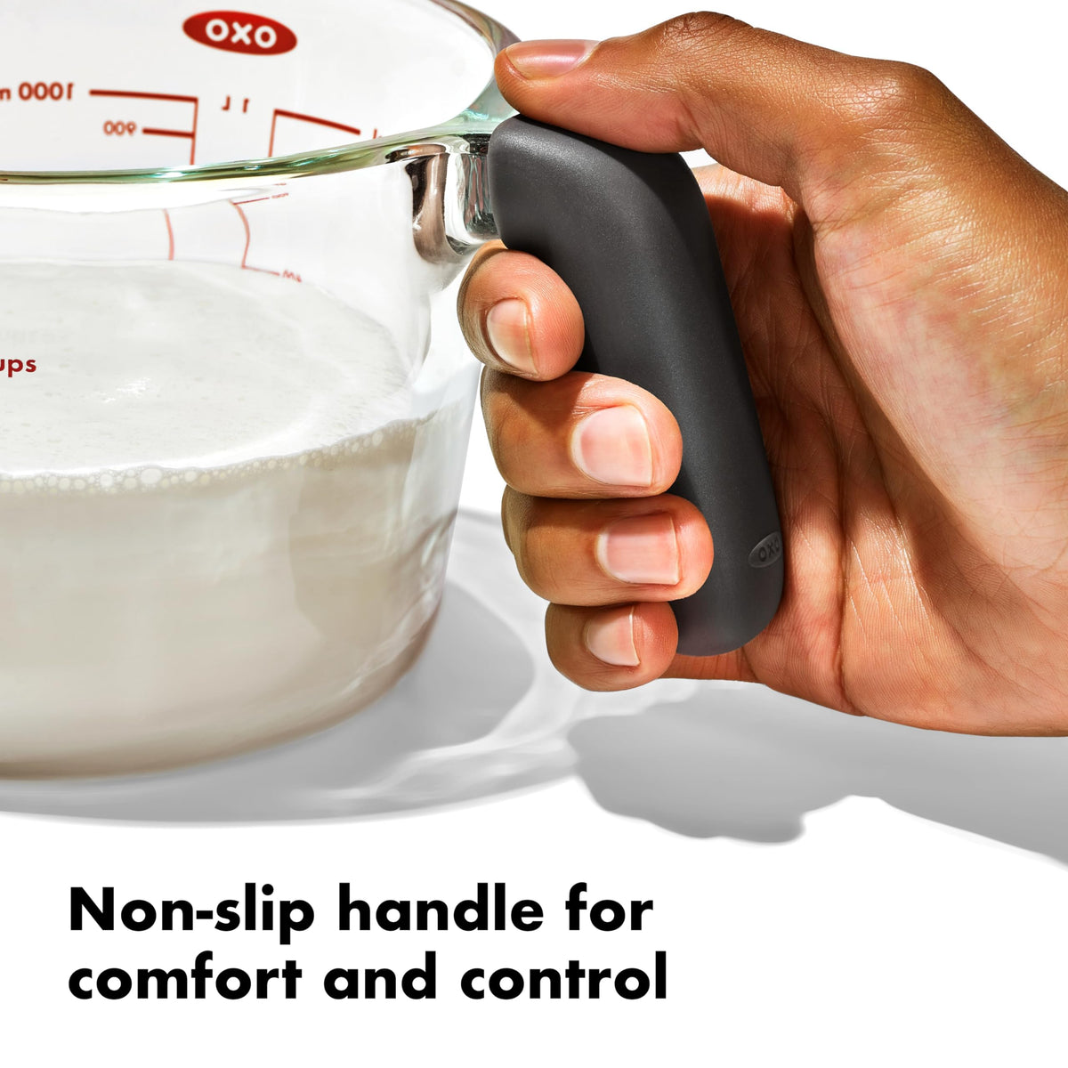 OXO Good Grips 2 Cup Glass Measuring Cup With Lid