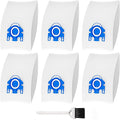 Vacuum Cleaner Bags Fit for Miele Classic C1 Complete C1 C2 C3 S227 S240 S270 S400 S2 S5 S8 Series, Include 6 Packs 3D Efficiency Airclean Bags with 2 Motor Protection Filters and 2 AirClean Filters