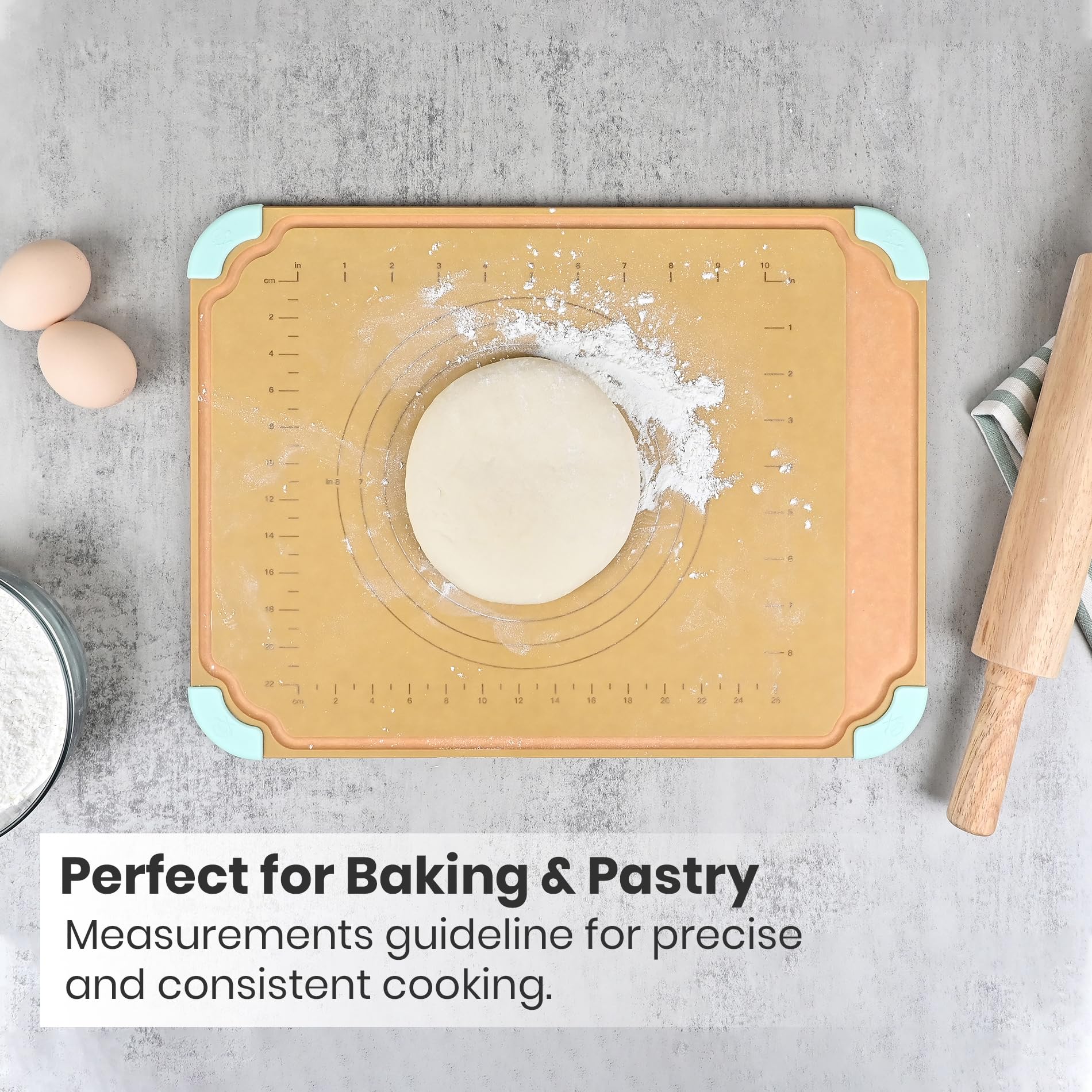VAL CUCINA VAL BOARD Cutting Board, Compatible with VAL CUCINA Air Fryer Toaster Oven, Creates Storage Space, Protects Cabinets,
