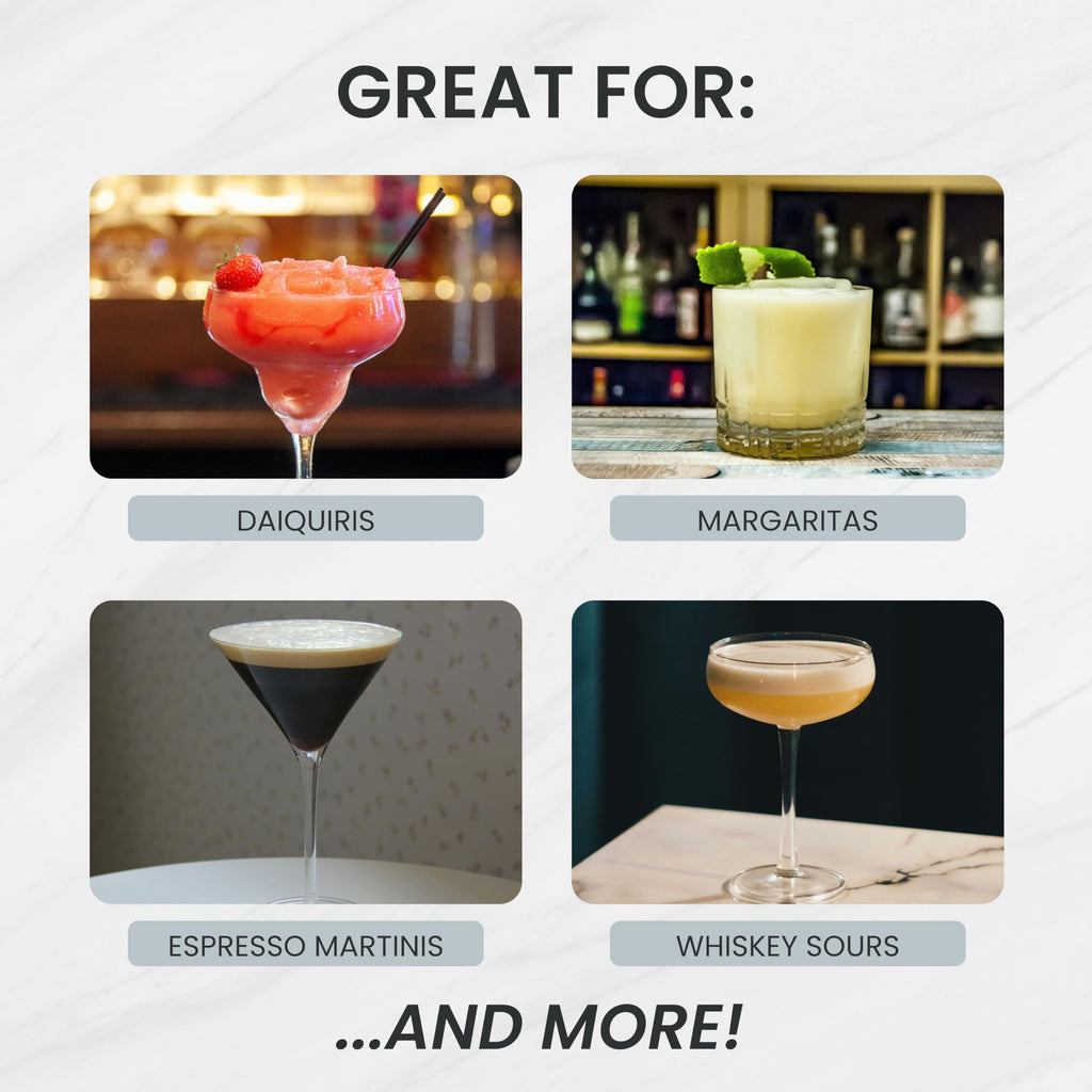 A Bar Above 4 Piece Cocktail Shaker Set with Cocktail Course Included