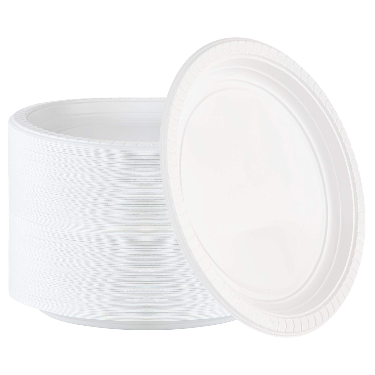 PLASTICPRO Round Plastic 12 ounce Bowls Microwaveable 200 Count