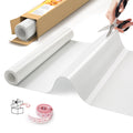 MMmat Silicone Baking Mat Roll, Non-Stick Heat Resistant Food Grade Baking Mats, Non-Slip Reusable Air Fryer Linner, Freeze Dryer Mat, Counter Mat, Oven Liner, Refrigerator Liners - 16IN x 10FT