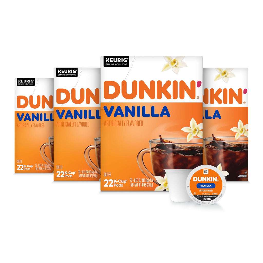 Dunkin’ Hazelnut Artificially Flavored Coffee, Keurig K-Cup Pods, 10 Count