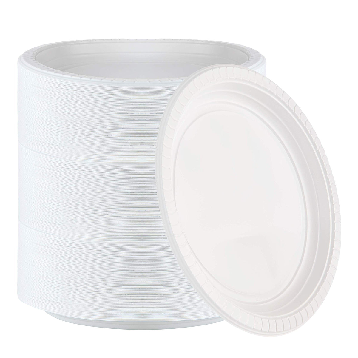PLASTICPRO Round Plastic 12 ounce Bowls Microwaveable 200 Count