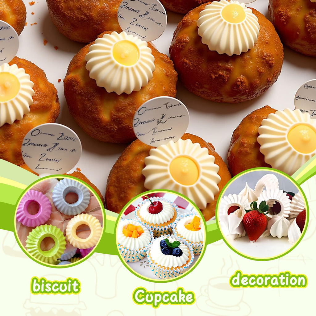 Suuker Large Piping Tips Piping Tips Set, Stainless Steel