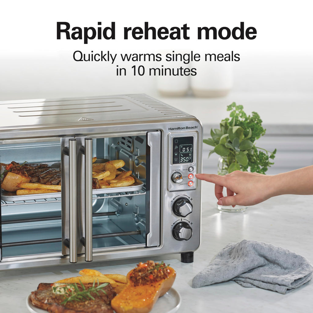 Hamilton Beach 6-in-1 XL Digital Air Fryer Toaster Oven Combo