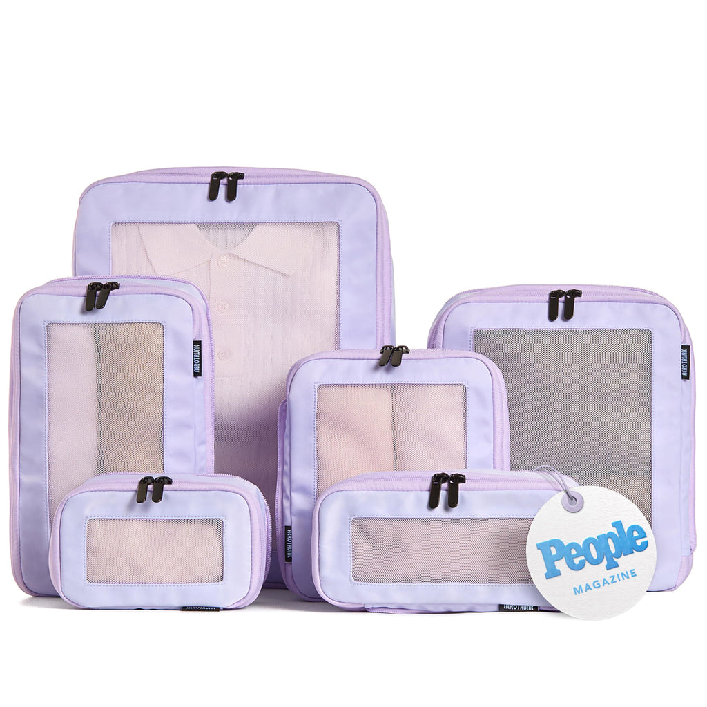 Aerotrunk Compression Packing Cubes for Travel, 4-Pack, Teal