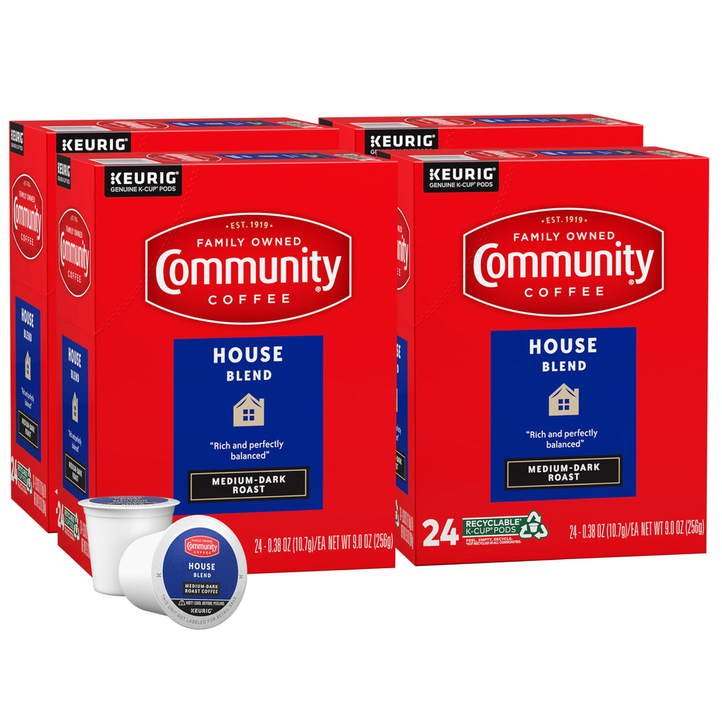 Community Coffee Grandma's Sugar Cookie Keurig K-Cup Pods, Limited Edition Holiday Flavor, Natural Ingredients, 10 Count (Pack of 1)