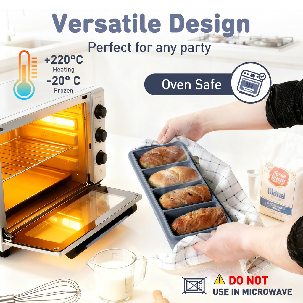 Silicone Freezer Tray with Lid Soup Freezer Container Molds with Steel Reinforced Rim Large Ice Cube Tray Makes 8 Perfect 1 Cup Portions Cubes Storage Food Ice Block Molds New Home Essentials