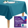 Gee Di Moda Rectangle Tablecloth - 60 x 84 Inch Caribbean Table Cloth for 5 Foot Rectangle Tables - Heavy Duty Washable Fabric - for Holiday Party, Dinner, Weddings, Baby Shower & Events