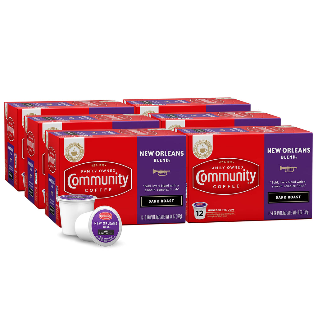 Community Coffee Grandma's Sugar Cookie Keurig K-Cup Pods, Limited Edition Holiday Flavor, Natural Ingredients, 10 Count (Pack of 1)