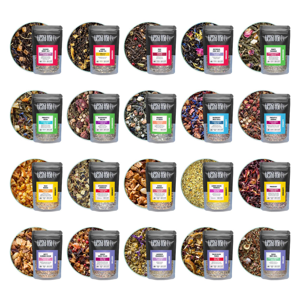 Tiesta Tea - 20 Pack Cold Brew Variety, Loose Leaf, Premium Blend