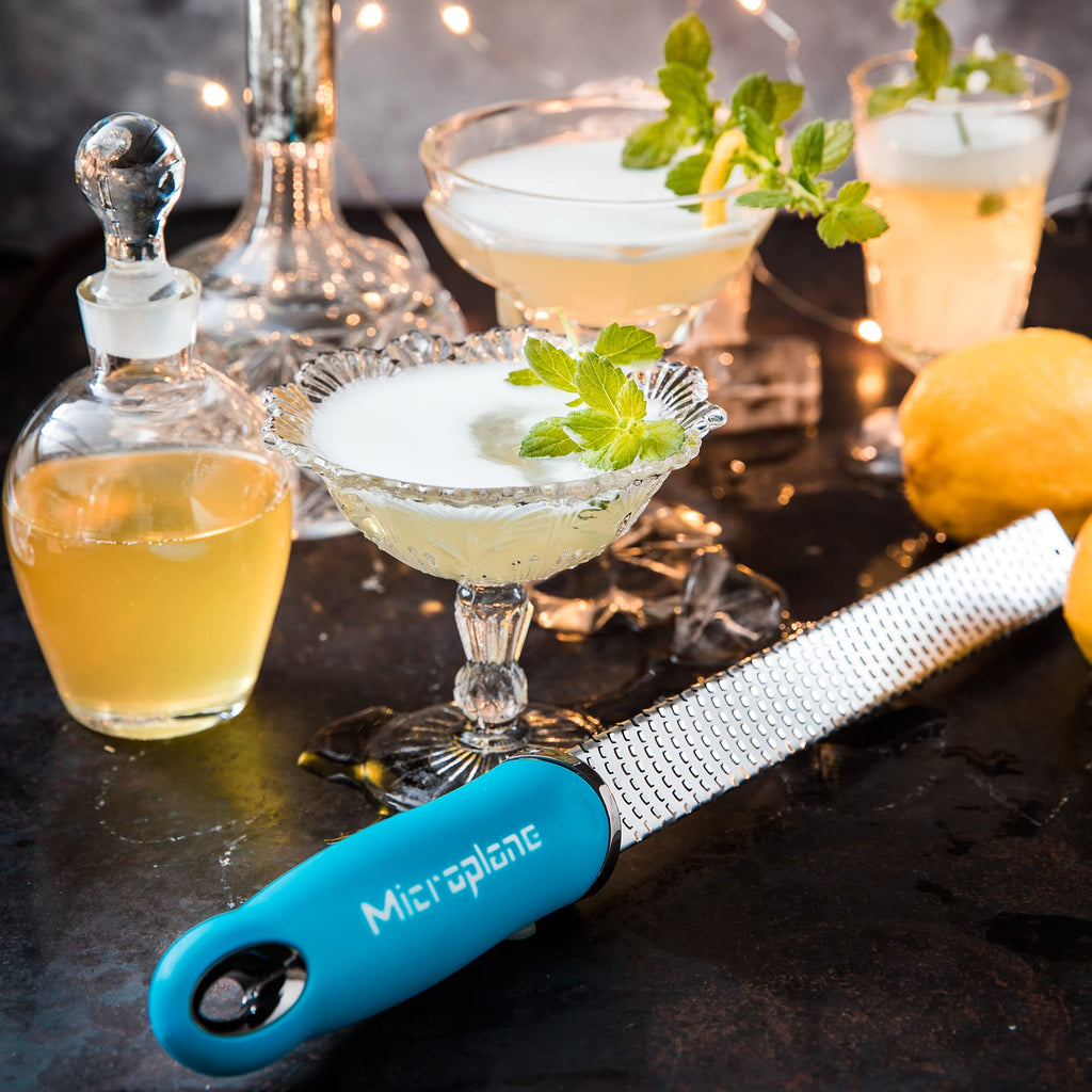 Microplane Premium Classic Zester Cheese Grater - Neon Blue