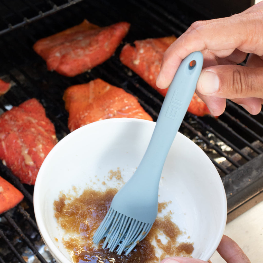 GIR: Premium Silicone Basting Brush – Ultimate, 8IN, Navy
