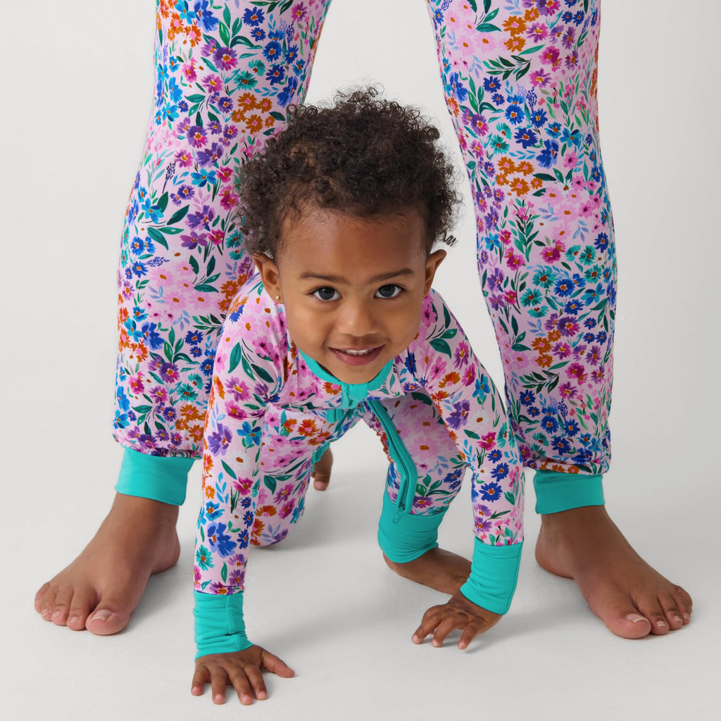 Little Sleepies Baby Pajamas, Sweet Pea, 3-6 months