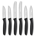 Vegetable and Fruit Knives set,Sharp Serrated Paring Knife,Ergonomic Handle