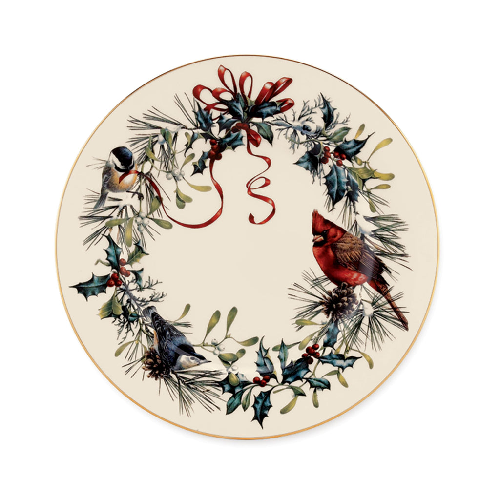 Lenox Winter Greetings Porcelain Covered Christmas Gravy Dish, 64oz