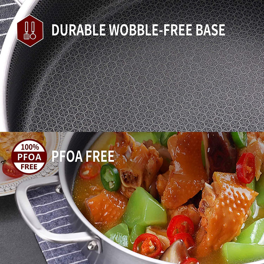 LOLYKITCH 2.8-Quart Small Deep Skillet with Lid | 10 Inch | 2-3 Servings