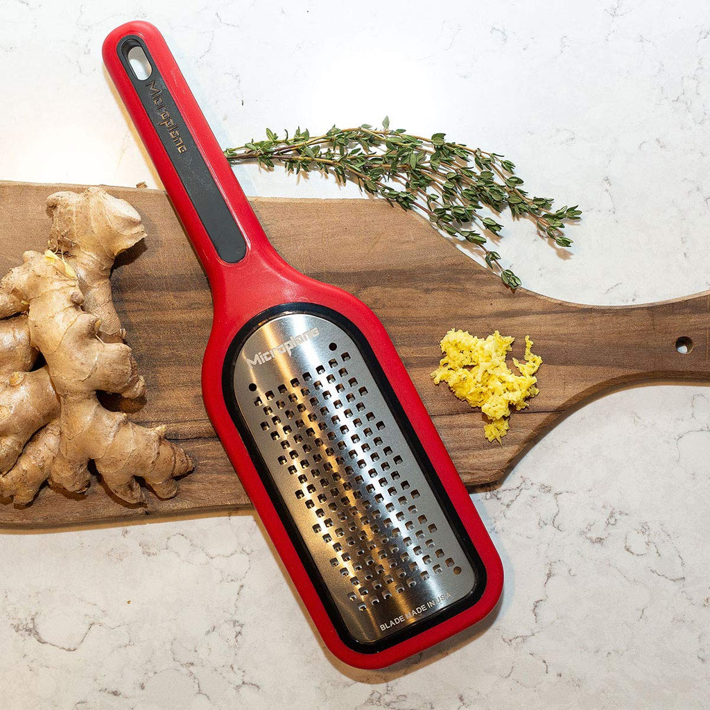 Microplane Select Series Coarse Blade Cheese Grater (Red)