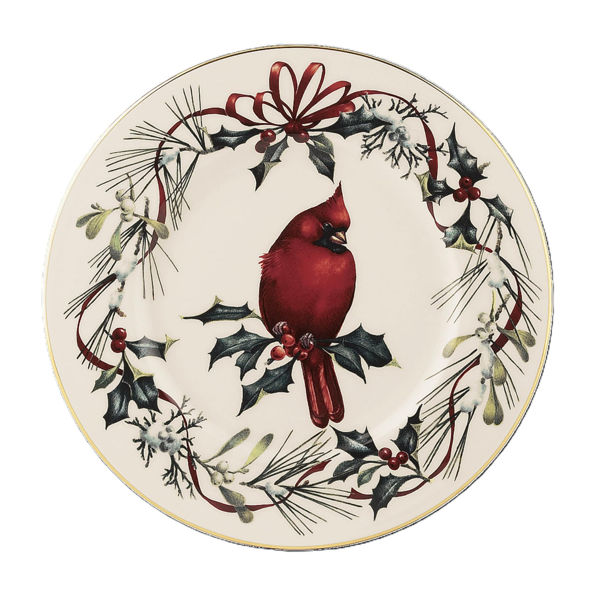 Lenox Winter Greetings Porcelain Covered Christmas Gravy Dish, 64oz