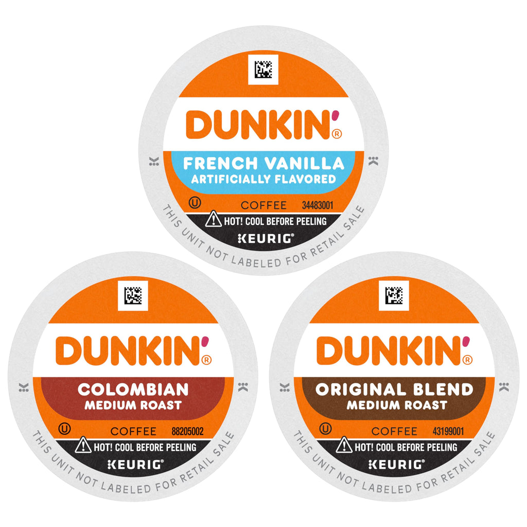 Dunkin’ Original Blend Medium Roast Coffee, Keurig K-Cup Pods, 60 Count