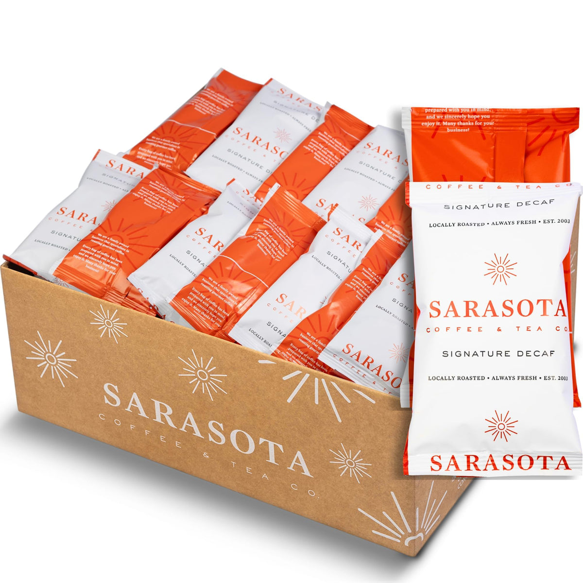 Coffee Packets Sampler – Coffee Variety Pack Ground Coffee Gift Set, Medium Dark & Flavored Roast, Low Acid Gourmet Pre-Measured Packs for 12-Cup Brewers, 2oz Individual Bags