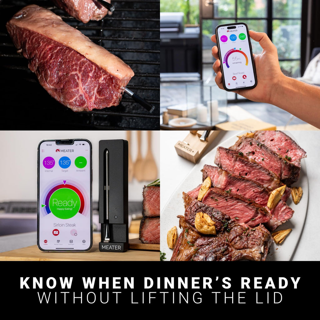 MEATER SE Wireless Smart Meat Thermometer, Black, Bluetooth, Grill & Oven