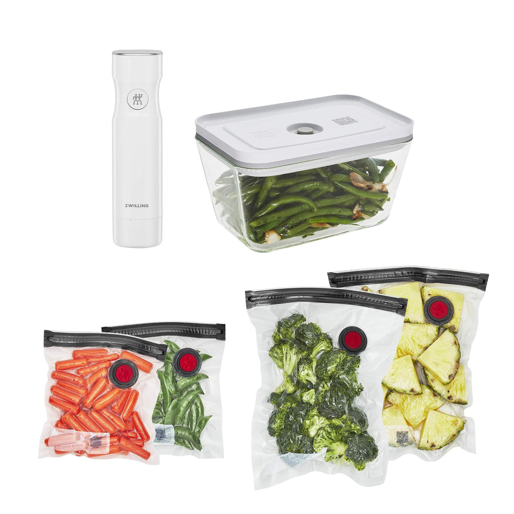 Zwilling Fresh & Save Vacuum Sealer Marchine Starter Set, 6pc