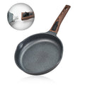 Bakoniion 8 Inch Smart Nonstick Frying Pan with Removable Handle, Cast Aluminum and Anti-Scratch Omelette Pan, Compatible with All Stovetops, Dishwasher and Oven Safe