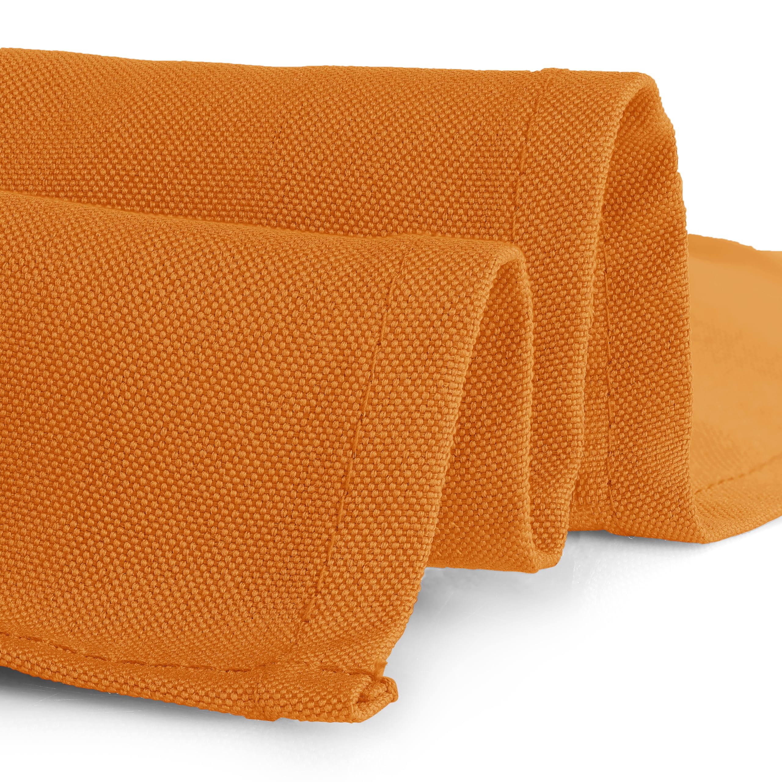 Gee Di Moda Rectangle Tablecloth - 70 x 120 Inch Orange Table Cloth for 6 or 8 Foot Rectangle Tables - Heavy Duty Washable Fabric - for Holiday Party, Dinner, Weddings, Baby Shower & Events