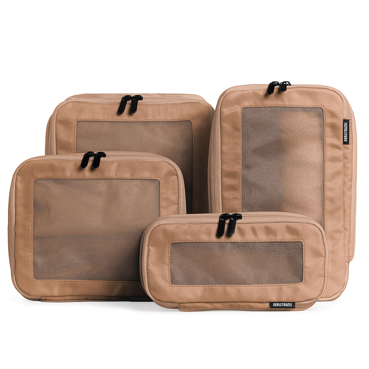 Aerotrunk Compression Packing Cubes for Travel, 4-Pack, Teal