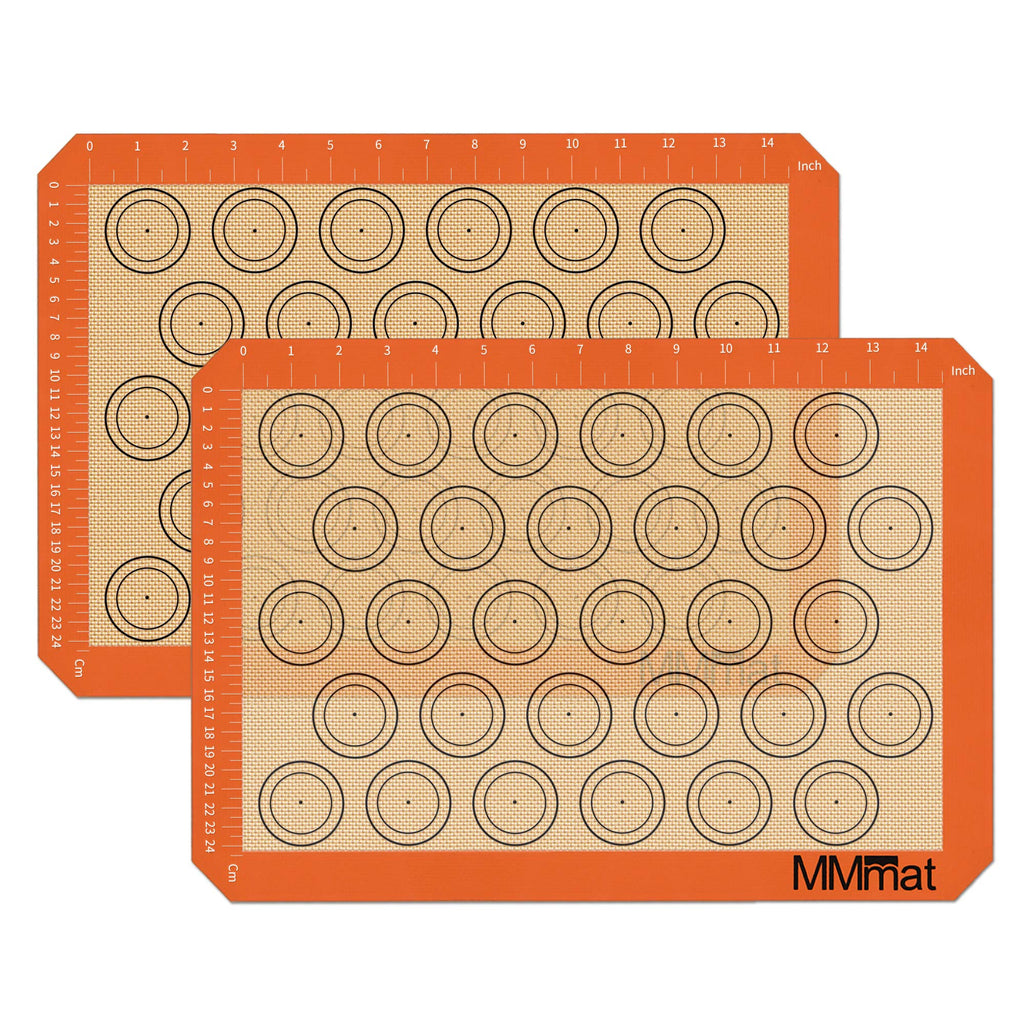 MMmat Best German Silicone Baking Mat - Half + Medium + Quarter Sheets Set