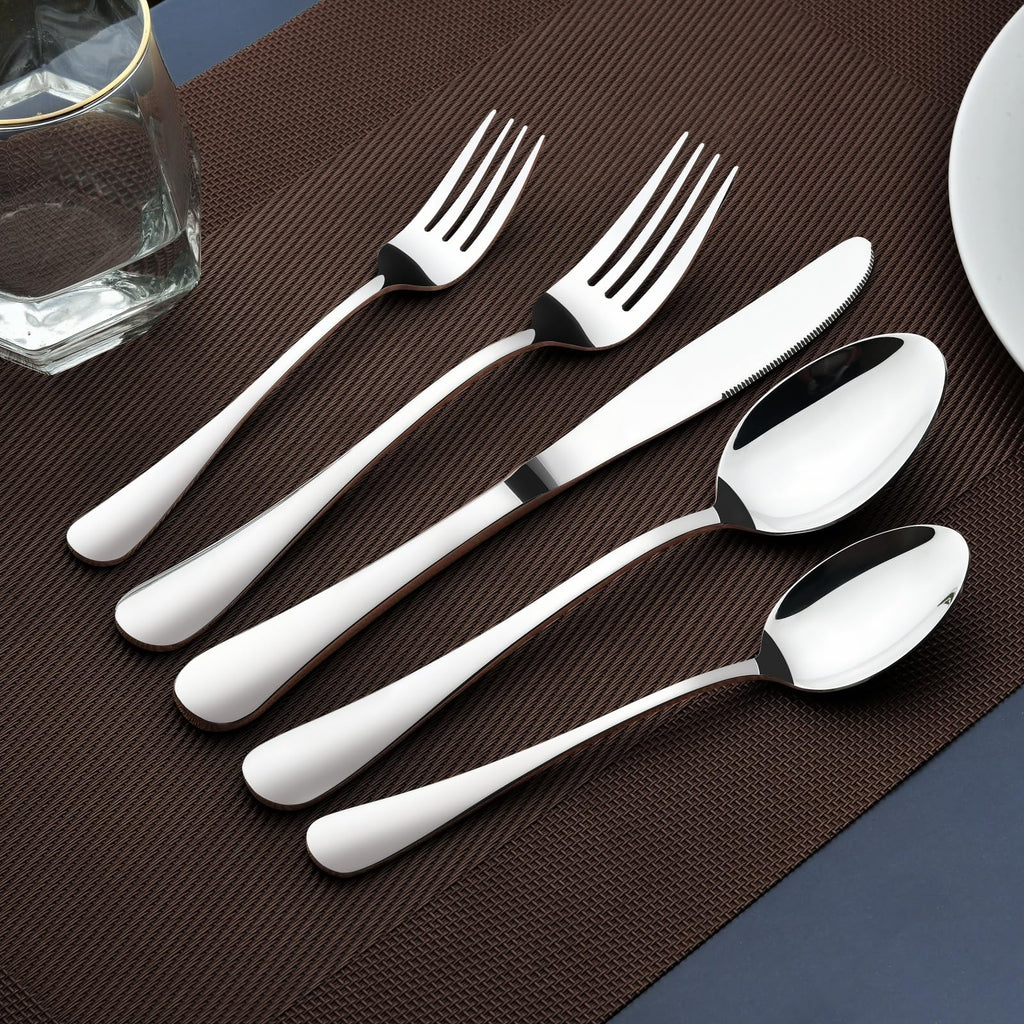 Silverware Set for 12,60 Piece Stainless Steel Flatware Utensil Cutlery Set