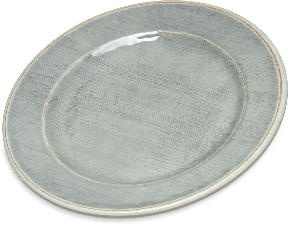CFS 6400418 Grove Melamine Charger, 12.5", Smoke