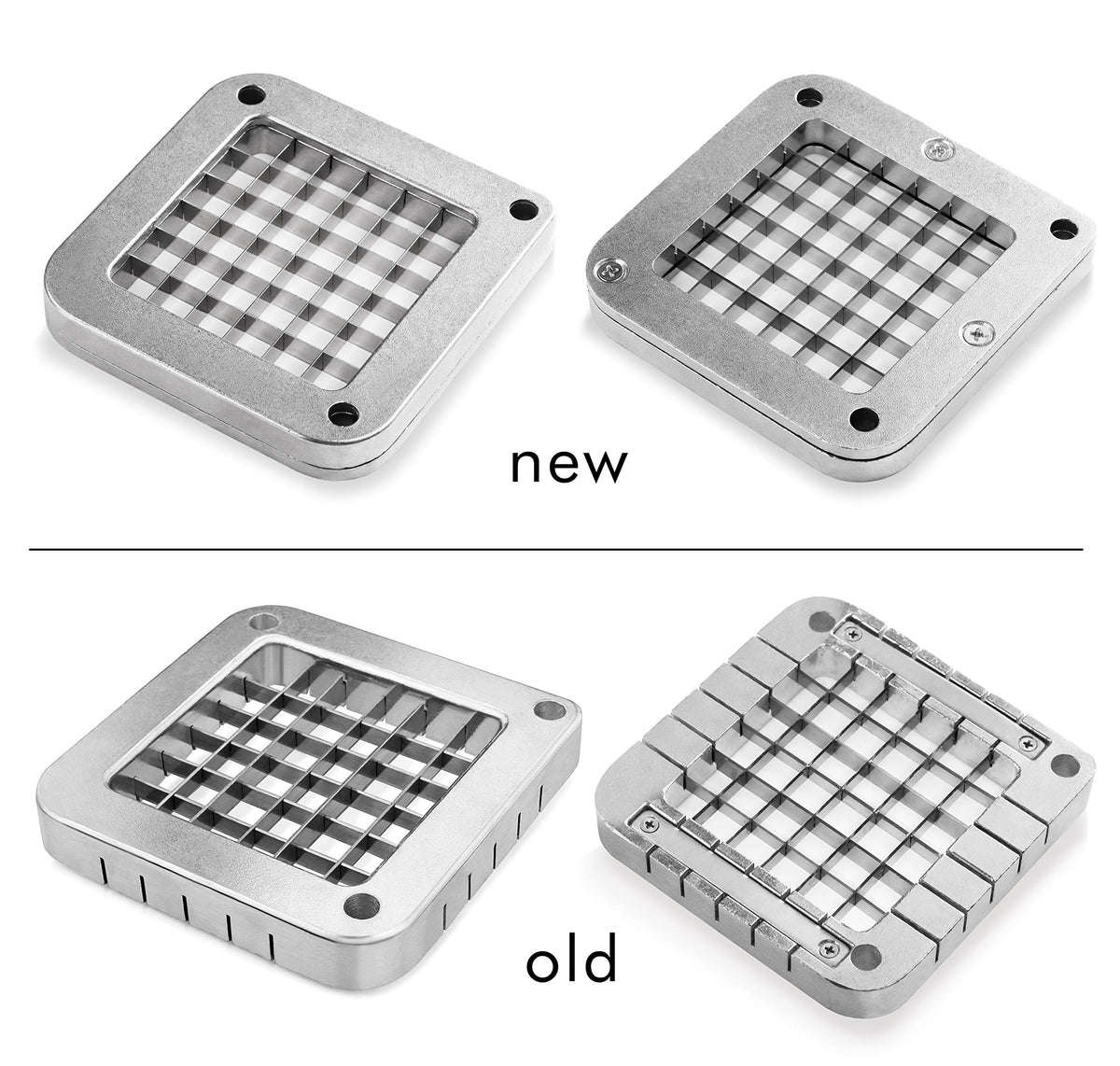 New Star Food Service 42313 Commercial Restaurant French Fry Cutter with Suction Feet, 1/2-Inch