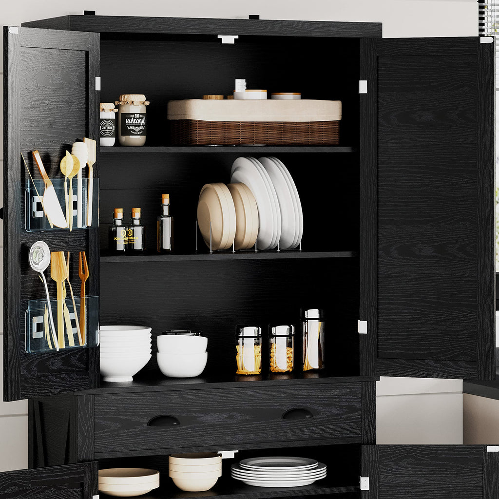 IRONCK Storage Cabinet with Drawers and Doors for Living Room and Entryway