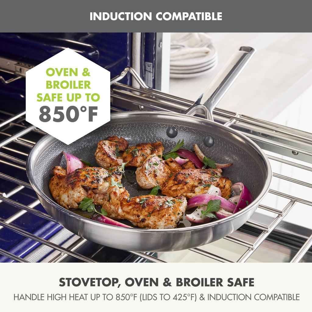GreenPan Hybrid APEX 13 Piece Stainless Steel Ceramic Nonstick Cookware Set