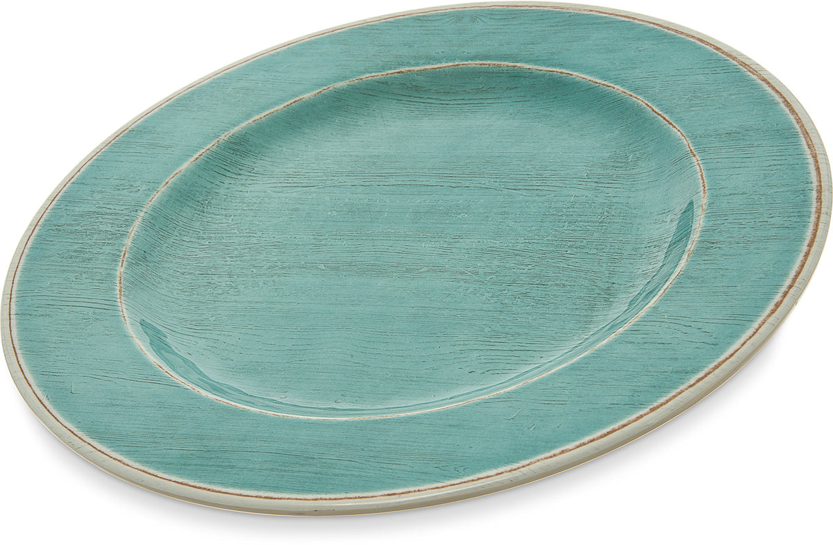CFS 6400418 Grove Melamine Charger, 12.5", Smoke