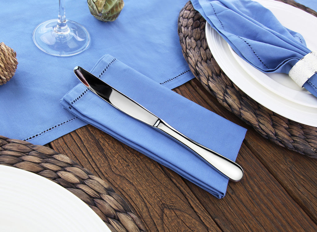 Artaste Rain 18/10 Stainless Steel Dinner Knife, 9.15-Inch, Set of 12