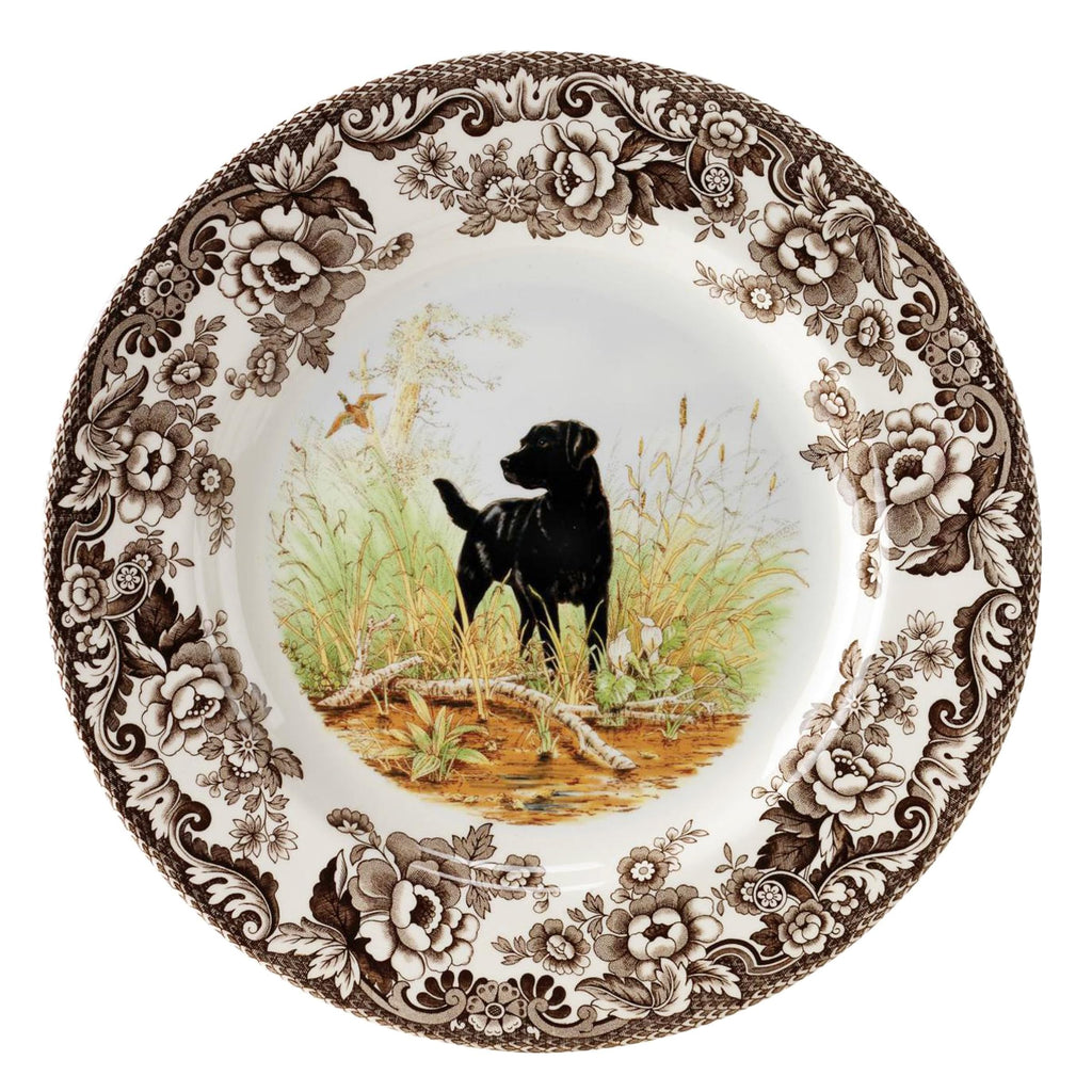 Spode Woodland Dinner Plate, Lapwing, 10.5” | Made in England | Ideal Hunting Cabin Décor | Microwave and Dishwasher Safe