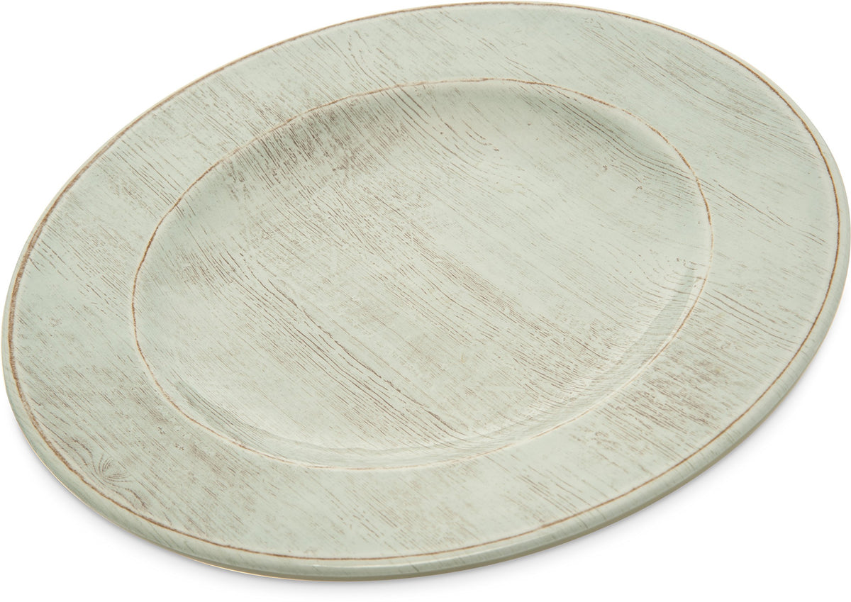 CFS 6400418 Grove Melamine Charger, 12.5", Smoke
