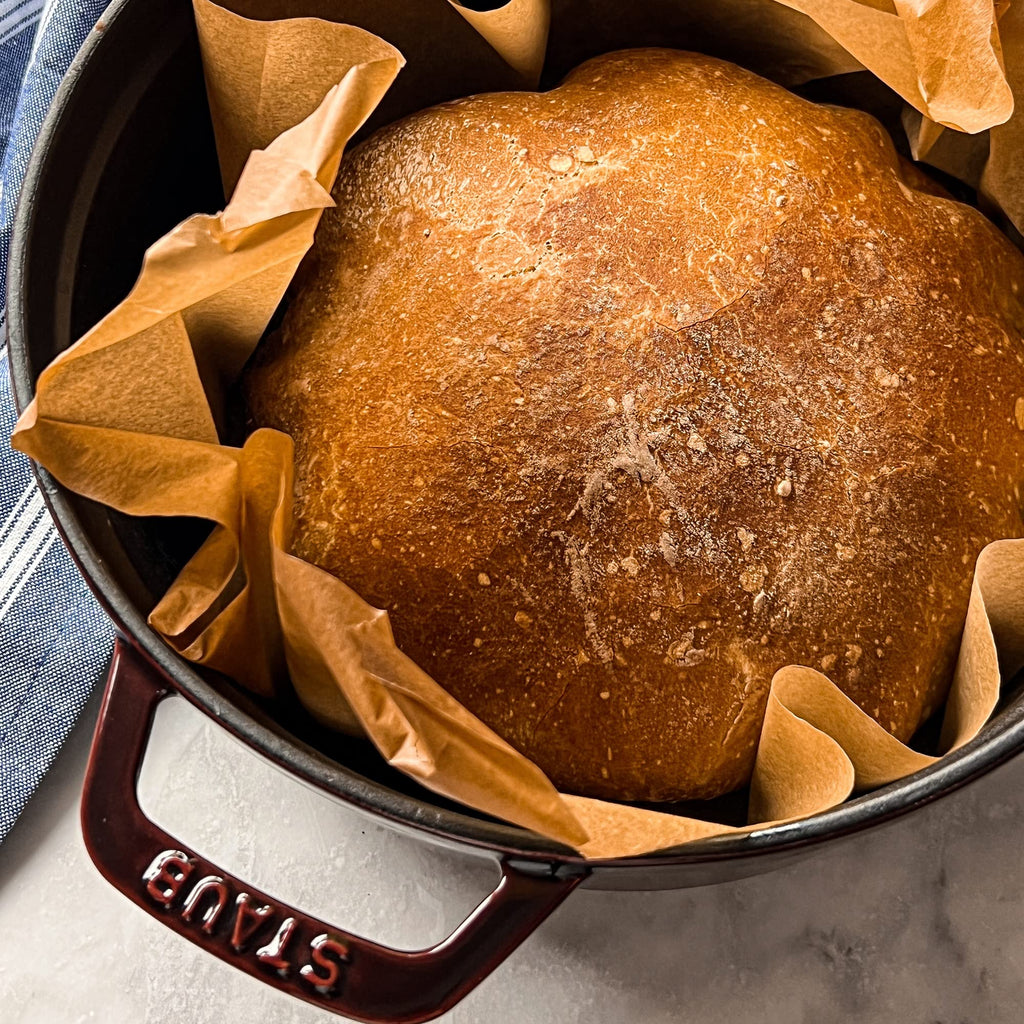Staub Cast Iron 4-qt Round Dutch Oven - Grenadine