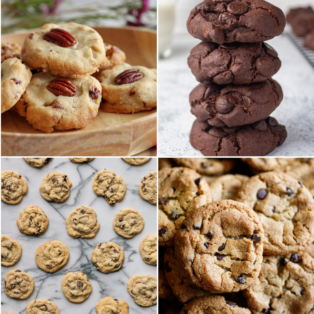 Commercial Quality Baking Sheet Pan Set, Pure Aluminum, Wrap Resistant, Large Flat Cookie Sheet 18" x 14", 100% Recycled Flat Baking Sheet Commercial Grade - The Natural Aluminum Collection