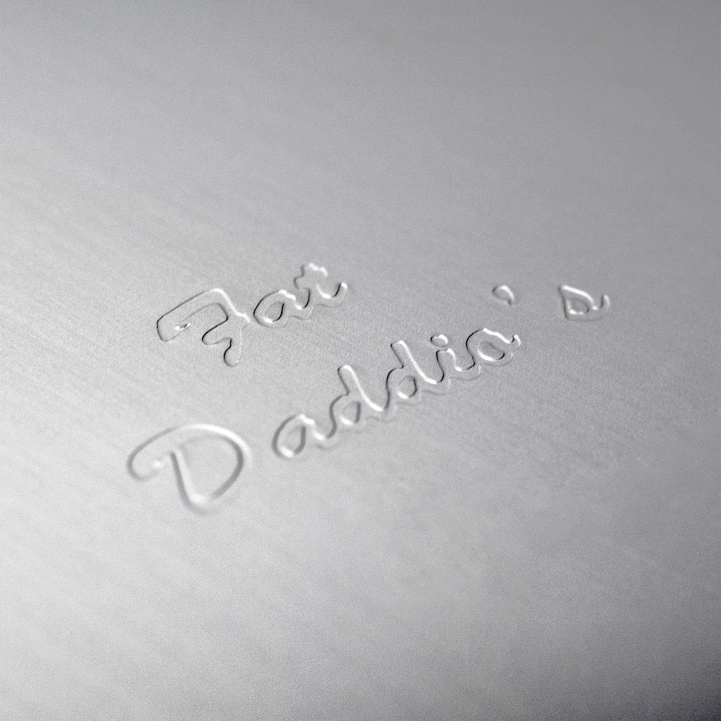 Fat Daddio's Anodized Aluminum 3-Tiered Round Cake Pan Set 3 Inch Depth, 4", 6", 8"