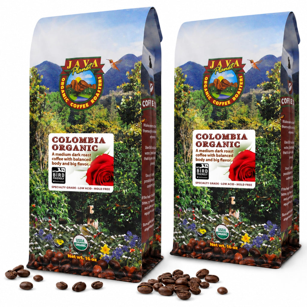 Java Planet Low Acid Organic Papua New Guinea Whole Bean Coffee 16oz