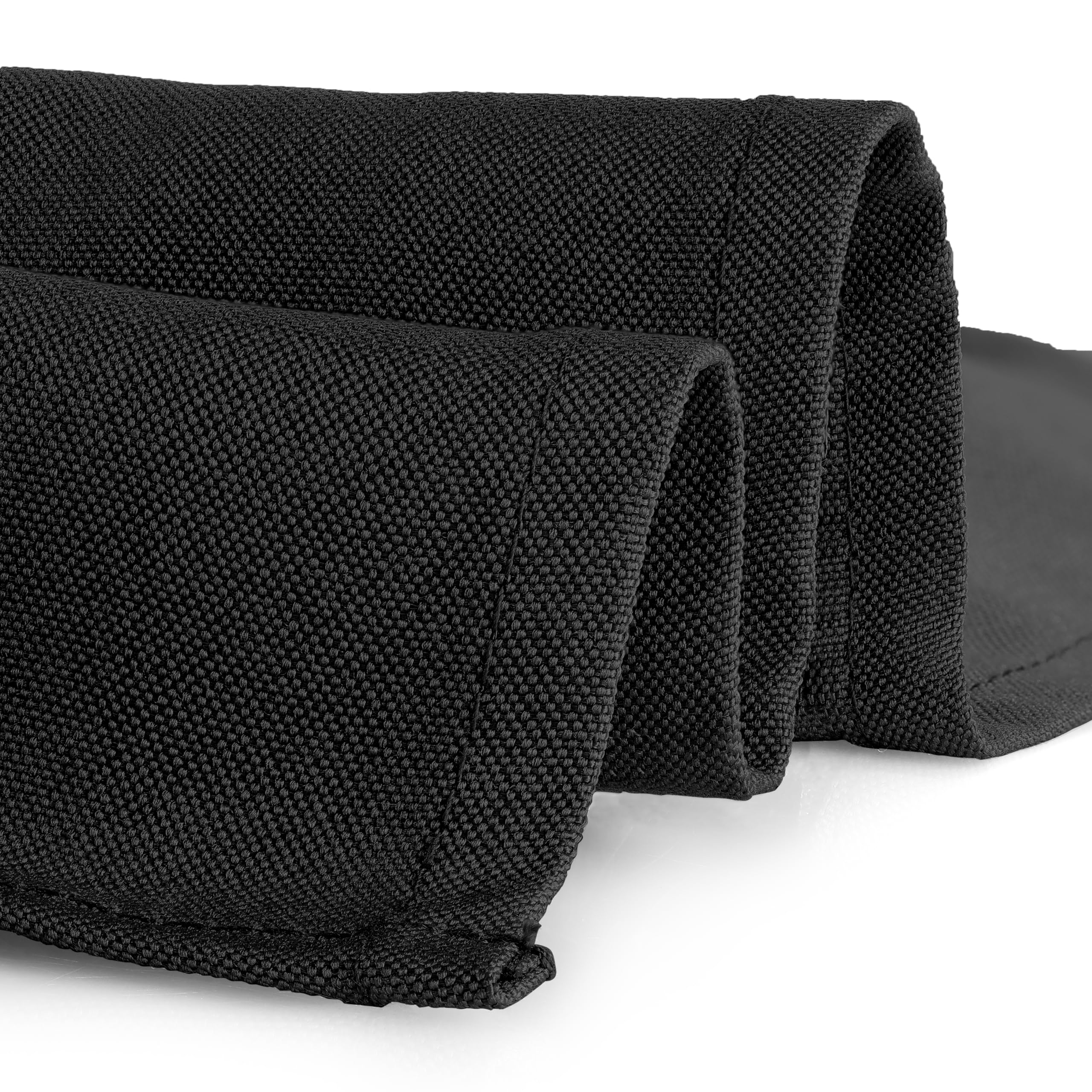 Gee Di Moda Rectangle Tablecloth - 90 x 132 Inch Black Table Cloth for 6 Foot Tables with Floor-Length Drop - Heavy Duty Washable Fabric for Holiday Party, Dinner, Weddings & Baby Shower