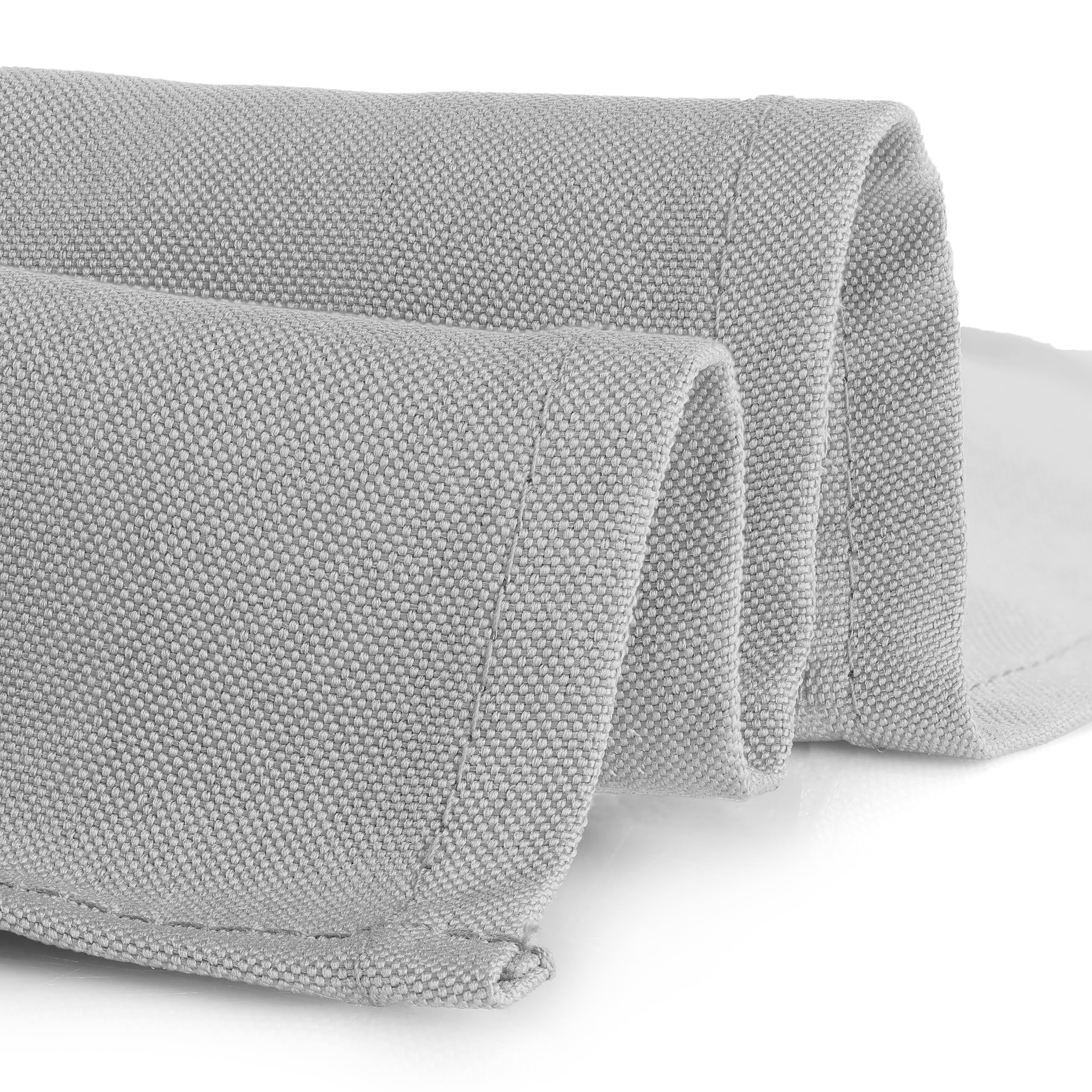 Gee Di Moda Rectangle Tablecloth - 90 x 156 Inch Silver Table Cloth for 8 Foot Tables with Floor-Length Drop - Heavy Duty Washable Fabric for Holiday Party, Dinner, Weddings & Baby Shower