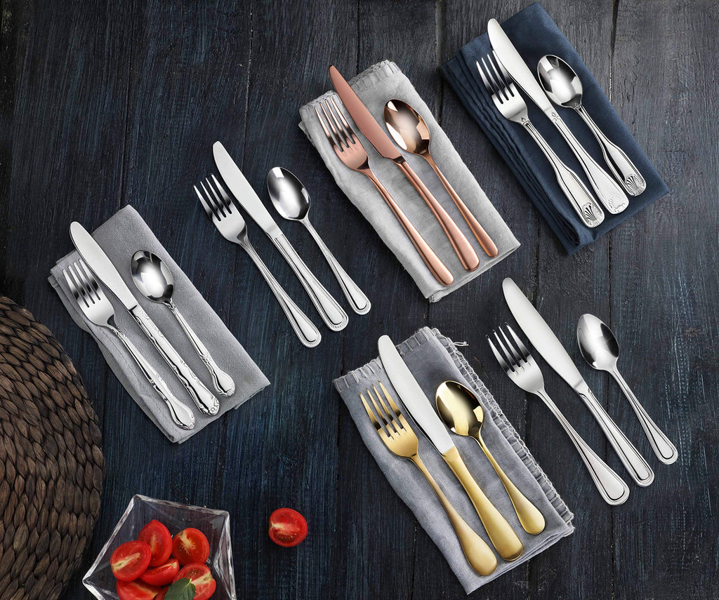 New Star Foodservice Bead Pattern 18/0 Stainless Steel Salad Fork, 6.6-Inch, Set of 12, Commercial Grade